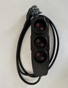 Подовжувач RIGHT HAUSEN 3p/10м ЧОРНИЙ