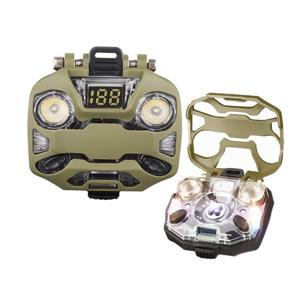 Ліхтар MULTI FUNCTIONAL D72, Li-lon акум., індикатор заряду, запальничка , ЗУ Туре-С, Вох