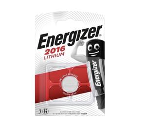Батарейка ENERGIZER CR2016 Lithium 1шт. 