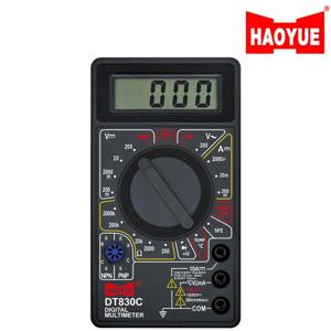 Мультиметр HAOYUE DT830C black, 9V, щупи, термопара