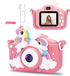 Дитячий фотоапарат  X2A, PINK UNICORN