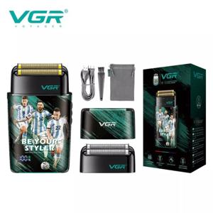 Електробритва VGR V-309 шейвер, подвійне лезо, 6500-7500 RPM, LED Display