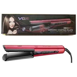 Випрямляч для волосся VGR V-550 RED, 100-230 ° C, керамічне покриття, 70 W, LED display