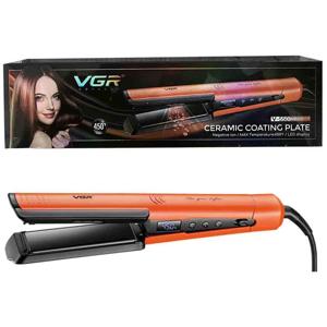 Випрямляч для волосся VGR V-550 ORANGE, 100-230 ° C, керамічне покриття, 70 W, LED display