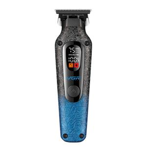 Тример VGR V-879T BLUE, 4 насадки, 7500 RPM, 1500 mAh, LED display