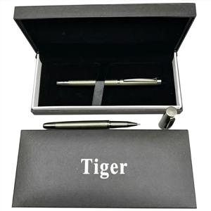 Подарункова ручка ролерна Tiger у футлярі (металік з візерунком) 3669