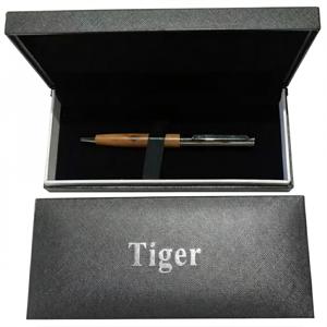 Подарункова кулькова ручка Tiger у футлярі (дерев'яна) 907