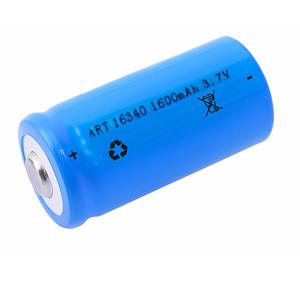 Акумулятор 16340 (350), 1600mAh, синій