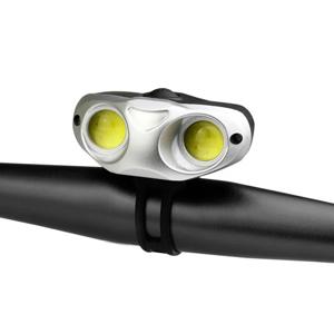 Велоліхтар QX-Q02-2COB, Li-Ion акум., ЗП microUSB