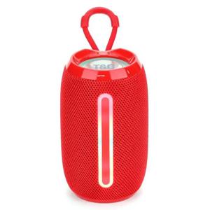 Bluetooth-колонка TG653 з RGB ПІДСВІЧУВАННЯМ, speakerphone, радіо, red