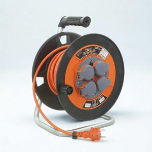 Котушка з кабелем 3х1,5мм2 PMP-20315-F-VVF з т/з 20м Bylion