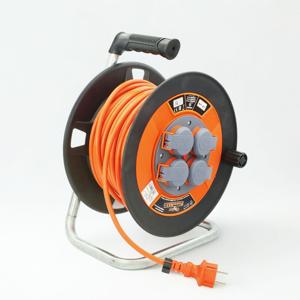 Котушка з кабелем 3х1,5мм2 PMP-40315-F-VVF з т/з 40м Bylion
