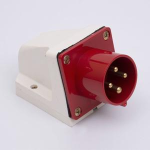 Вилка стаціонарна 514 16А 380В 3Р+Е IP44 TAKEL