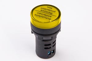 Світлодіодний індикатор AD22-22DS 24v АC/DC, жовтий TAKEL