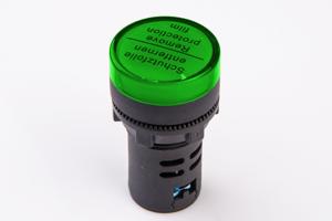 Світлодіодний індикатор AD22-22DS 400v АC/DC, зелений TAKEL