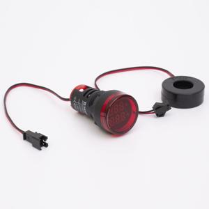 Світлодіодний вольтметр- амперметр AD22- DAVM АC 50-500В, 0-100А, червоний TAKEL