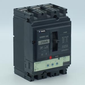 Вимикач автоматичний силовий SDM6E-250 3Р 250А 50кА з електр. розчіпл. TAKEL