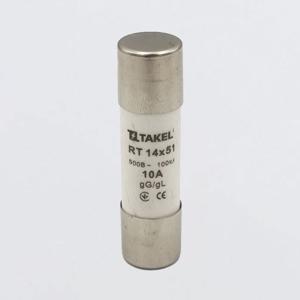 Плавка вставка запобіжника RT 14х51 10А TAKEL