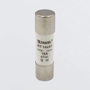 Плавка вставка запобіжника RT 14х51 16А TAKEL