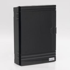Щиток внутрішній FF-BB на 18 модулів, чорний, чорні двер., Argent IP 40 TAKEL