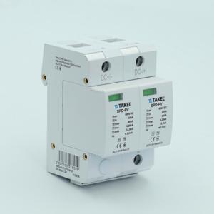 Пристрій захисту від імпульсних перенапруг SPD-PV T1+T2 (B+C) DC 600V, 2Р TAKEL