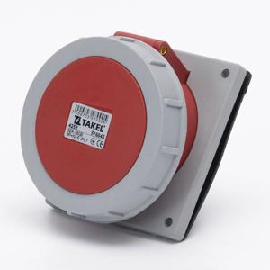 Розетка стаціонарна внутрішня 4252 32А 400В 3Р+N+Е IP67 Argent TAKEL