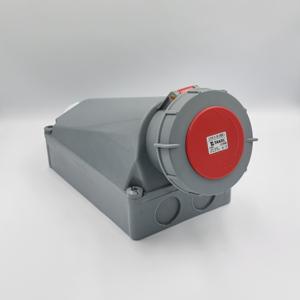 Розетка стаціонарна зовнішня 1452 125А 380В 3Р+N+Е IP67 Argent TAKEL