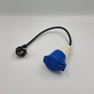 Розетка переносна з вилкою 1213 16А 220В 2Р+Е IP44 LEE