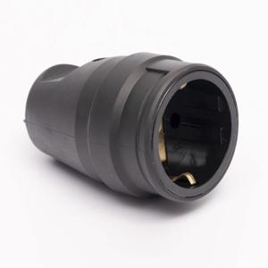 Розетка каучукова 408 2Р+РЕ IP44 LEE
