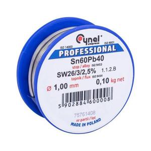 Припій Cynel Sn60Pb40-SW26 1,2 мм, 100г
