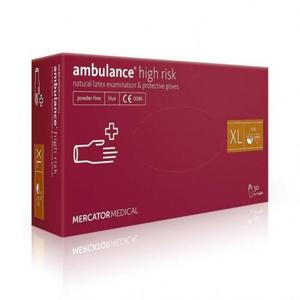 Рукавички медичні сині (амбулаторія) XL (25 пар/уп) (250) ХИС