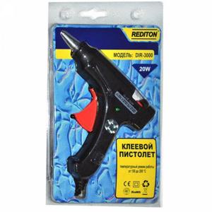 Клейовий пістолет ТМ REDITION Ф7,5 20w DIR-3000
