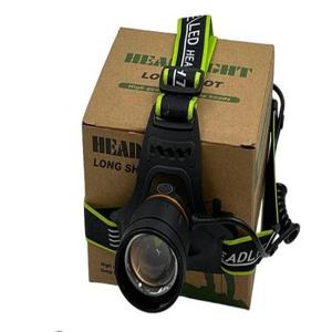 Ліхтар налобний BL- A12- 3-P90, 3x18650, zoom, ЗУ Type-C, Box. Функция Powerbank