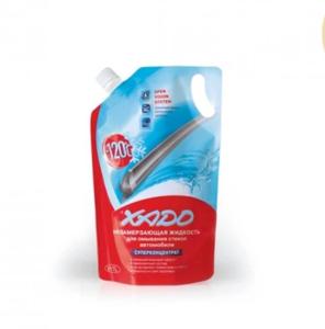 Незамерзаюча рідина для скла XADO - 120 °C Упаковка пакет "Кава" 1л