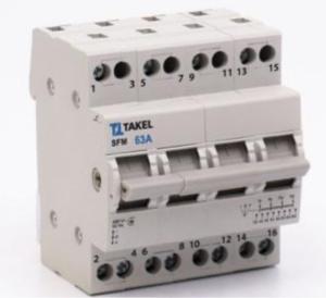 Перемикач навантаження трипозиційний SFM 4P 63A TAKEL