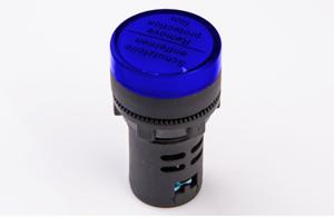 Світлодіодний індикатор AD22-22DS 230v АС, блакитний TAKEL