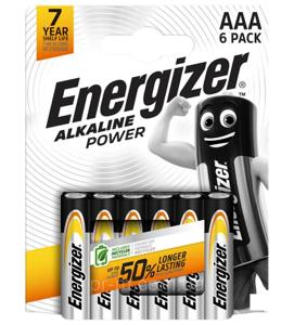 Батарейка ENERGIZER AAA Alk Power уп. 6шт.