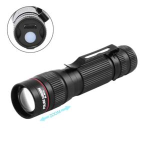 Ліхтар Police B518-XPE, Li-Ion акум., зажим, zoom, ЗУ microUSB, Box