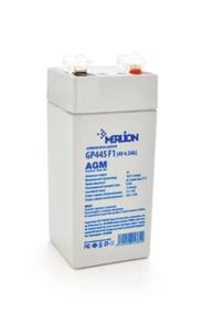 Акумуляторна батарея MERLION AGM 4V, 4,0 Ач