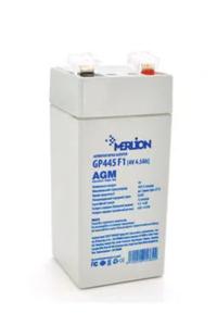 Акумуляторна батарея MERLION AGM  4V, 4,5 Ач
