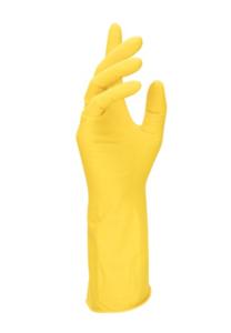 Рукавички захисні латексні, нестерильні, MERCATOR® YELLOW,розмір XL (Китай)