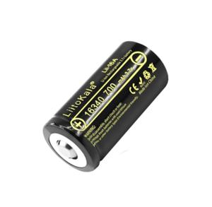 Акумулятор 16340 LiitoKala , 700mAh, ОРИГІНАЛ (аналог батарейки CR 123A)