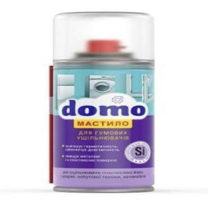 Мастило для гумових ушільнювачів. DOMO. 150 мл (аерозольний балон 210 мл)
