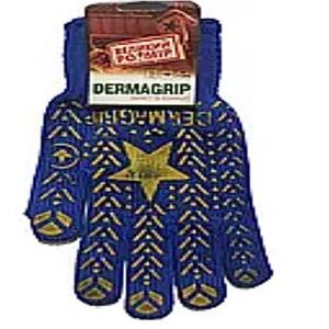 Dermagrip Рукавичка «Зірка" Dermagrip» синя великий розмір (10пар/уп)