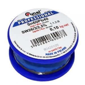 Припій Cynel Sn60Pb40-SW26 2,5 мм, 100г