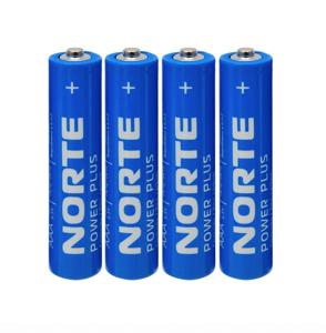 NORTE Power Plus R03-AAA ПЛІВКА Zinc-Carbon, 4 pcs 15/600 USD