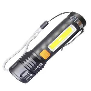 Ліхтар BL-P716- P50+COB (white+red), ЧЕРВОНЕ СВІТЛО Li-Ion аккум., zoom, ЗУ Type-C, Box