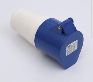 Розетка переносна 7223 32A 220B 2P+E IP44 LEE