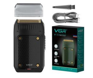 Електробритва VGR V-353 BLACK шейвер для сухого та вологого бриття, Waterproof