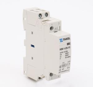 Контактор модульний КМ-1-25-11 25A 1NO+1NC TAKEL